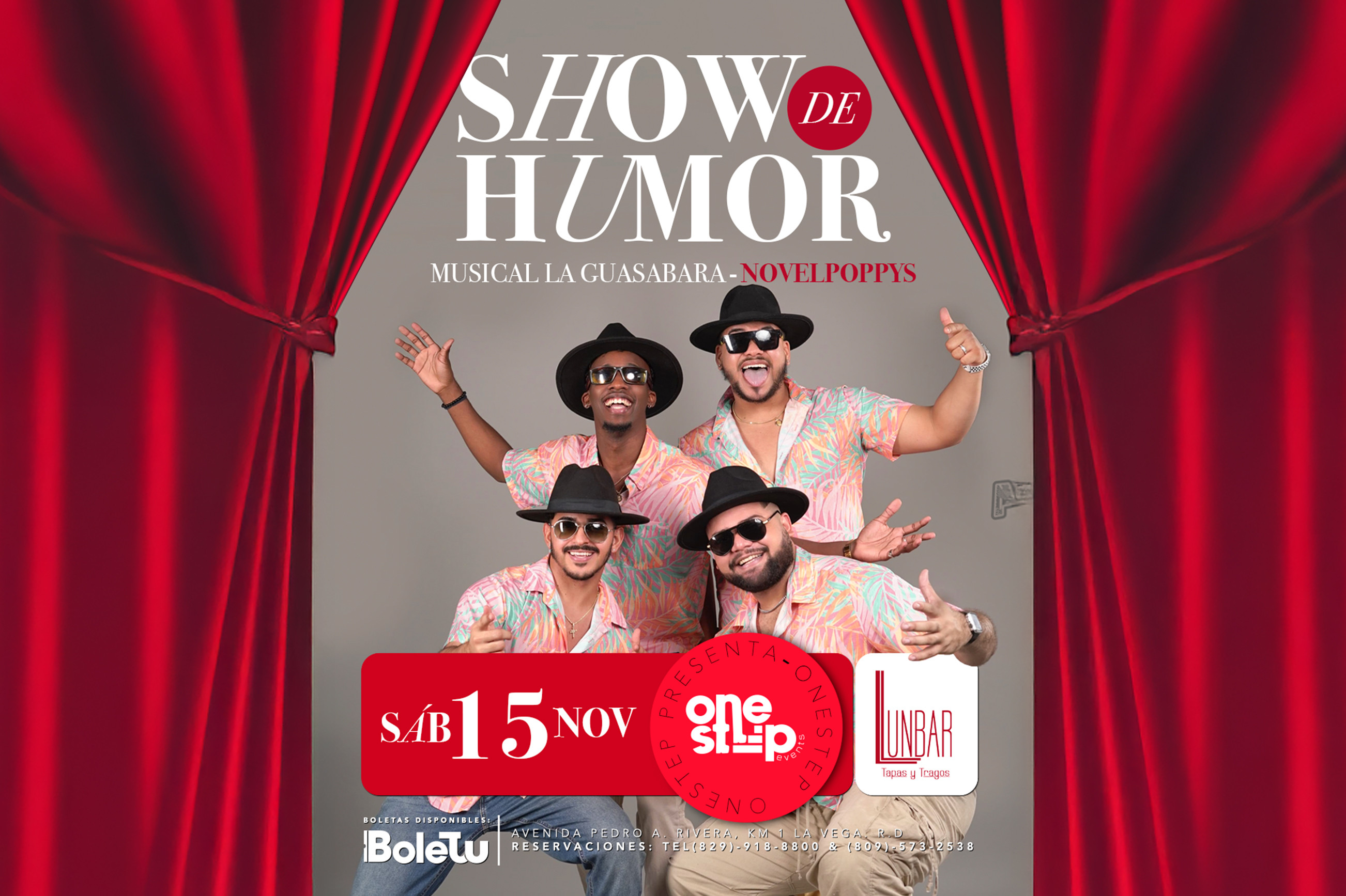 Show De Humor Novelpoppys | LunBar
