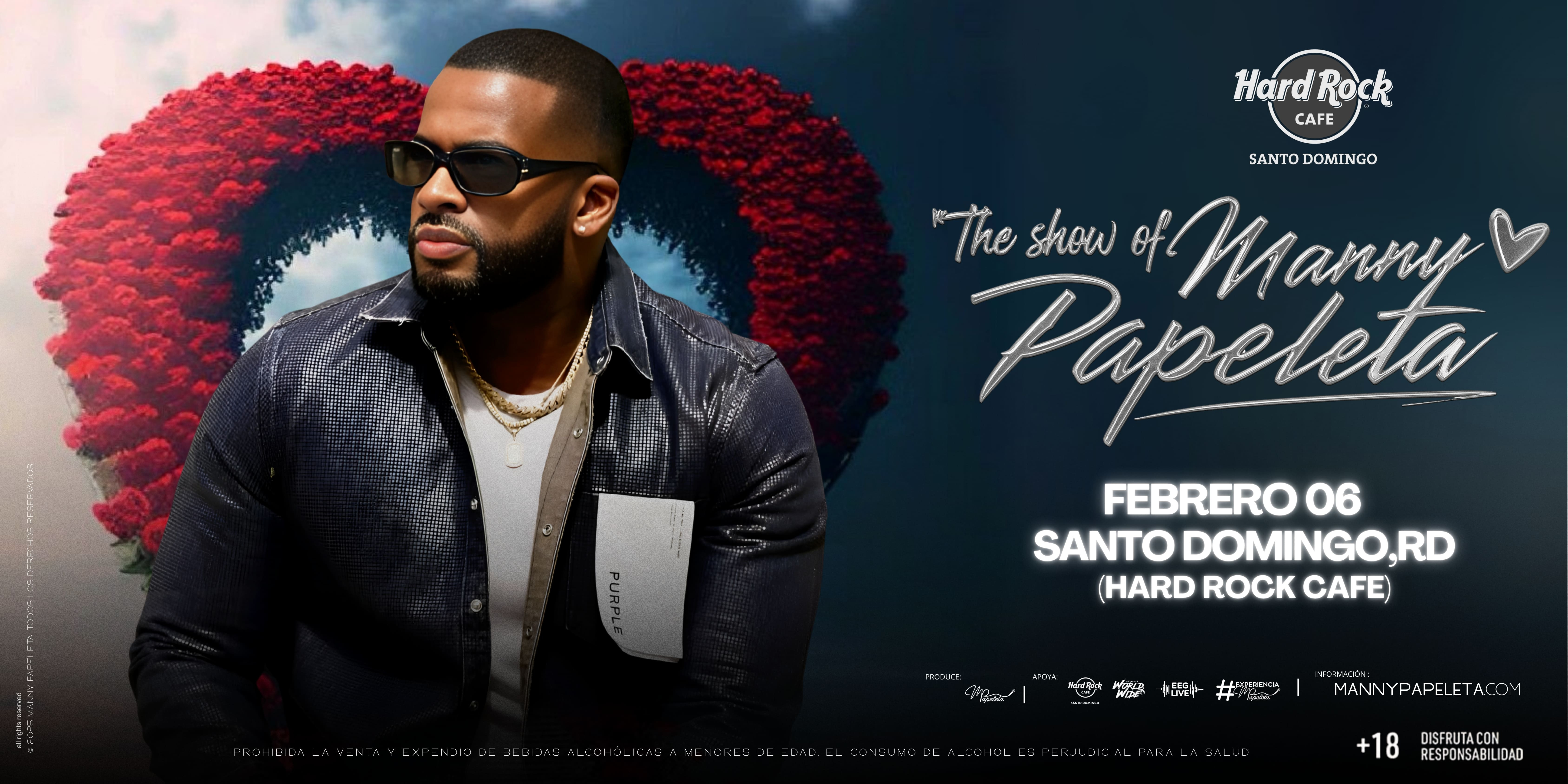 The Show Of Manny Papeleta | Hard Rock Caf&eacute; Santo Domingo