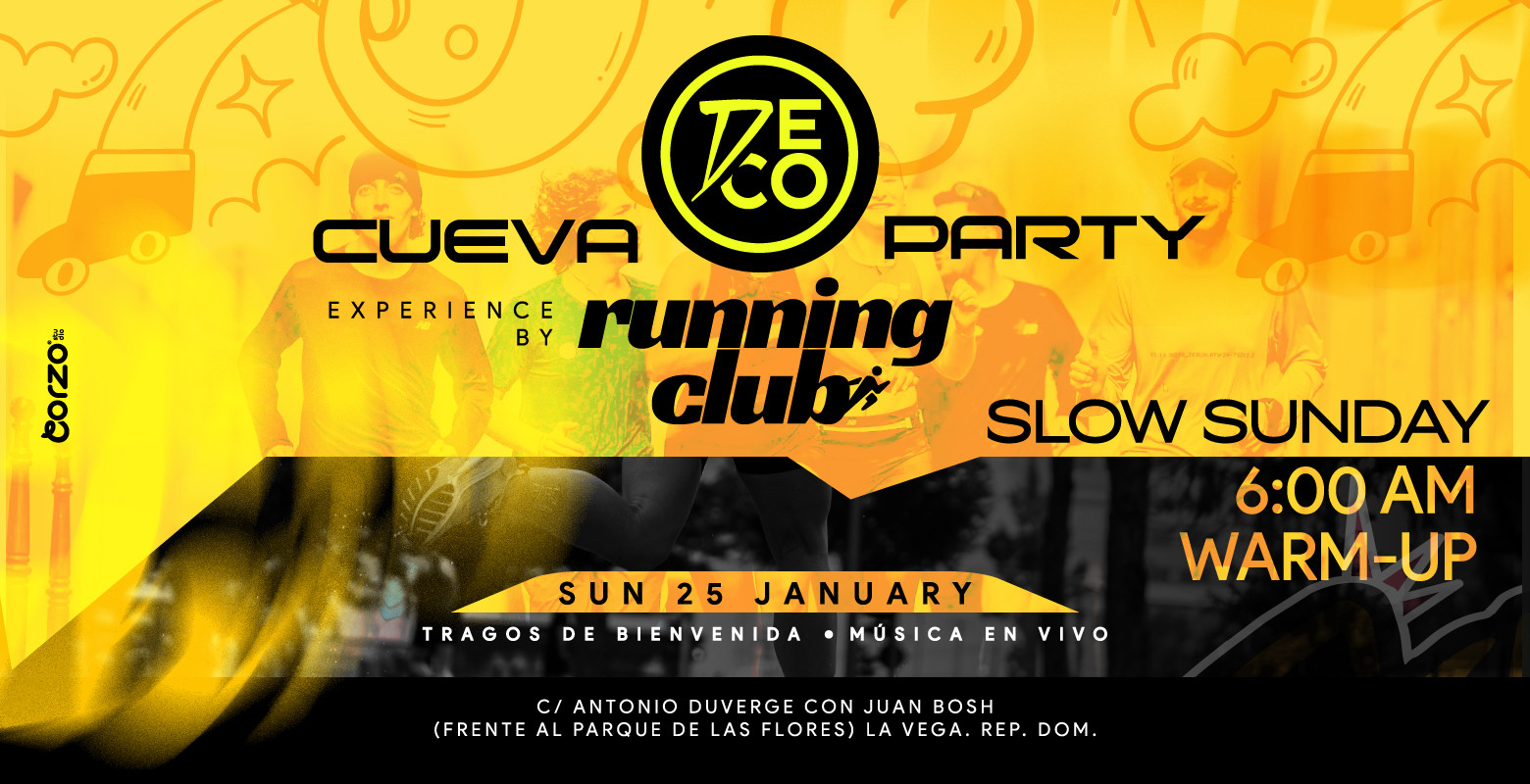 Cueva Party Experience By Running Club | Cueva Deconectao