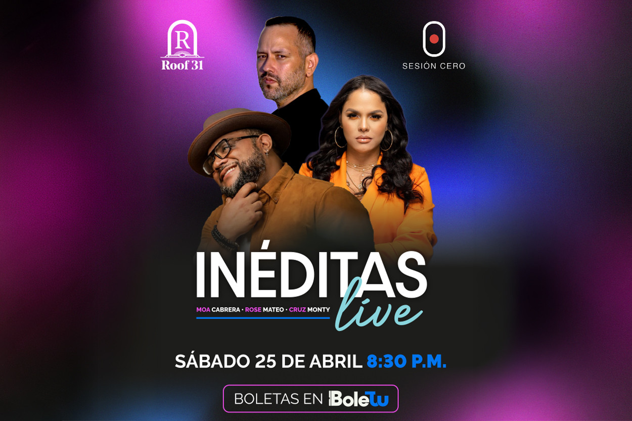 In&eacute;ditas Live (Moa Cabrera, Rose Mateo y Cruz Monty) | Roof 31